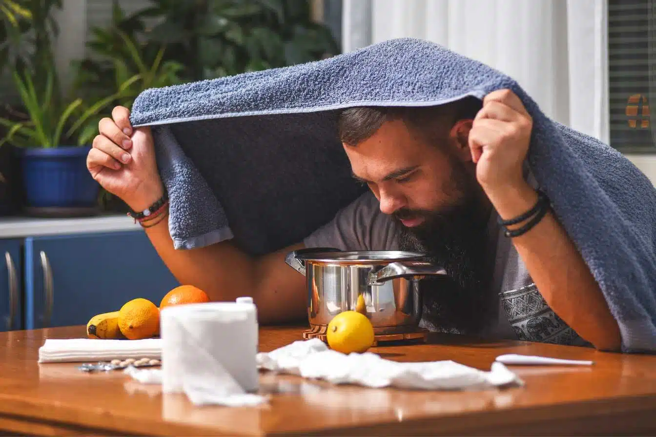 quelle huile essentielle pour sinusite inhalation 1